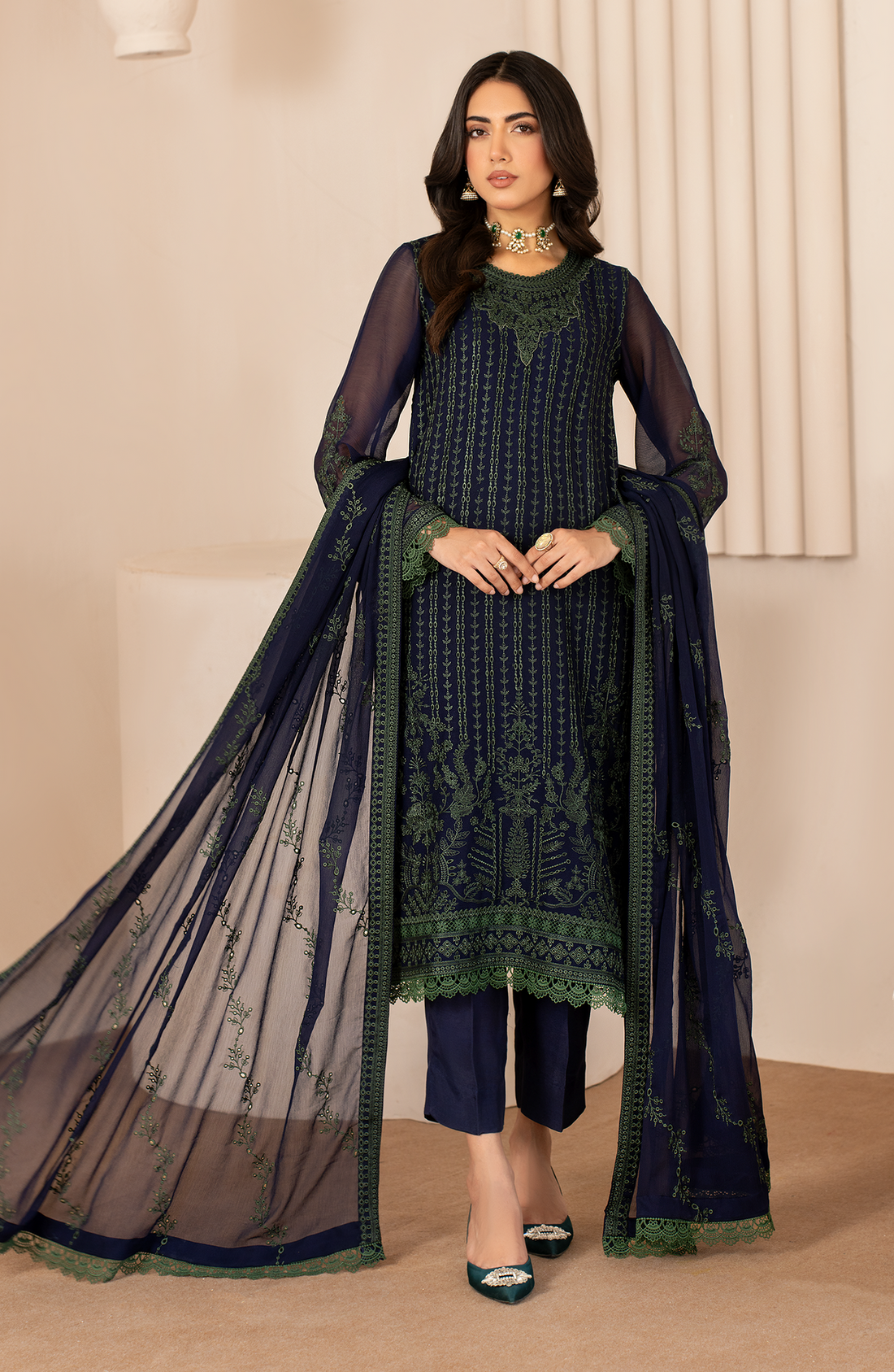 Zarif | Chiffon Edit | ZL 06 MAHAY - House Of Anaya