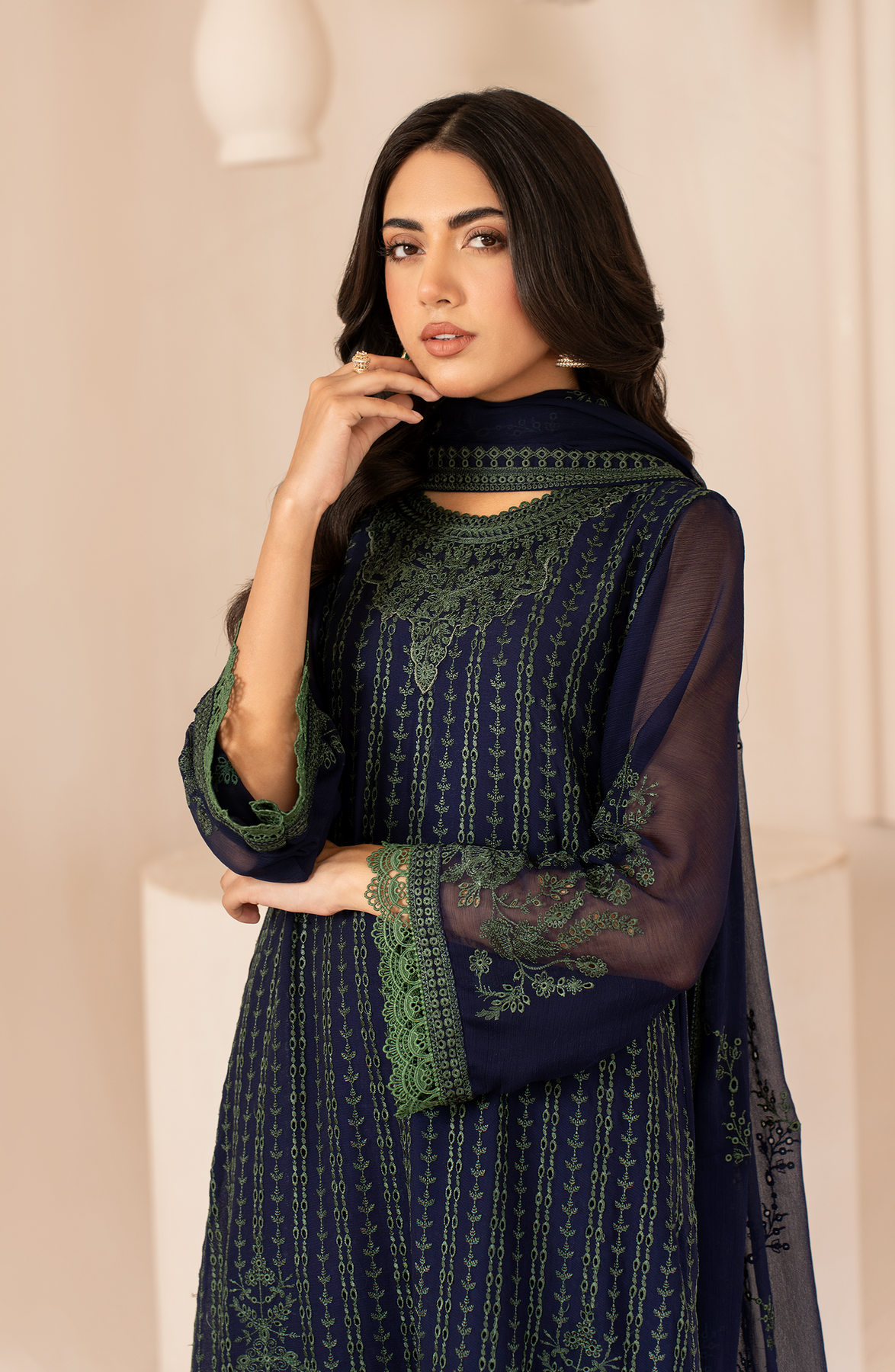 Zarif | Chiffon Edit | ZL 06 MAHAY - House Of Anaya