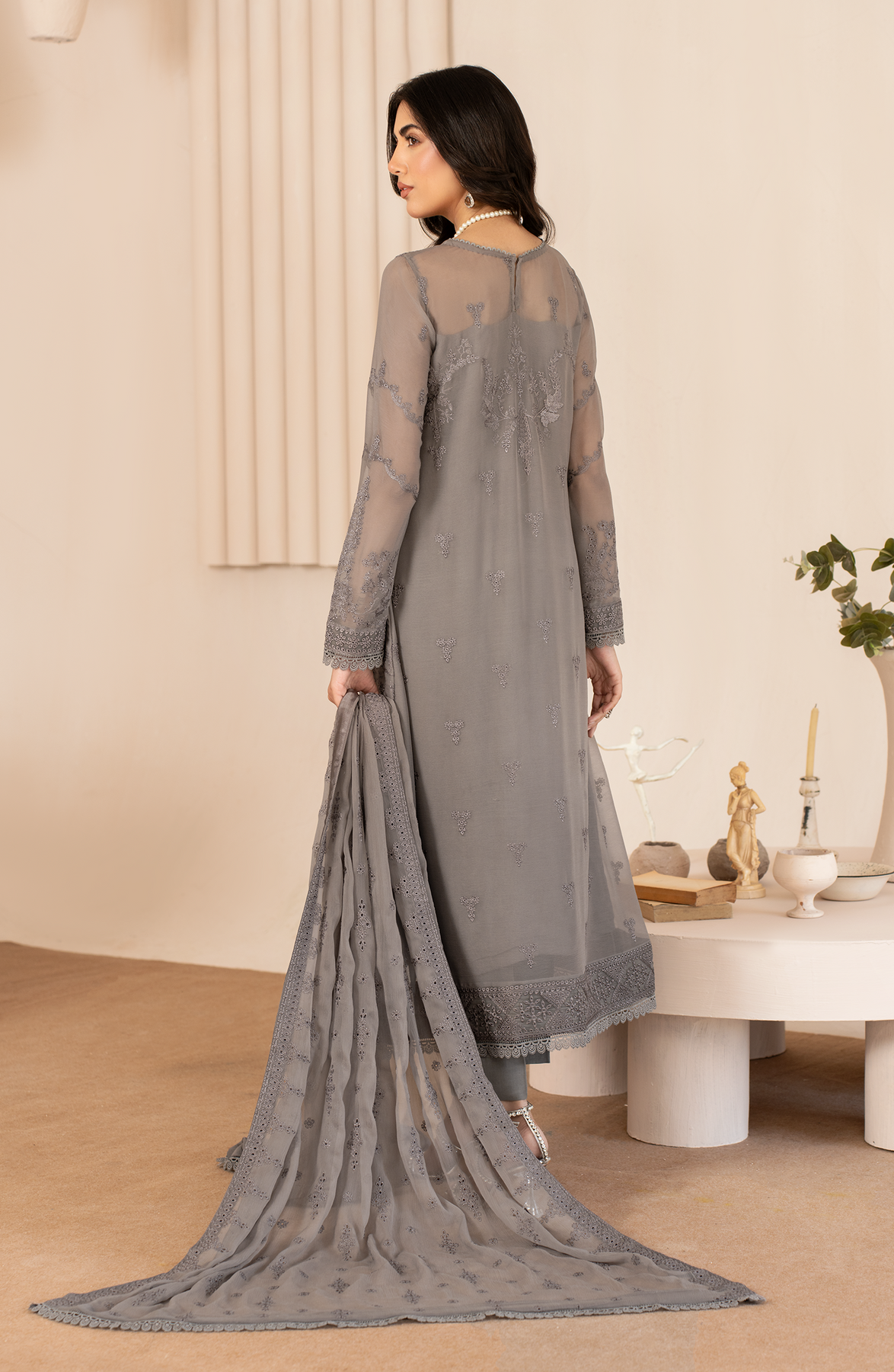 Zarif | Chiffon Edit | ZL 05 AYMAH - House Of Anaya