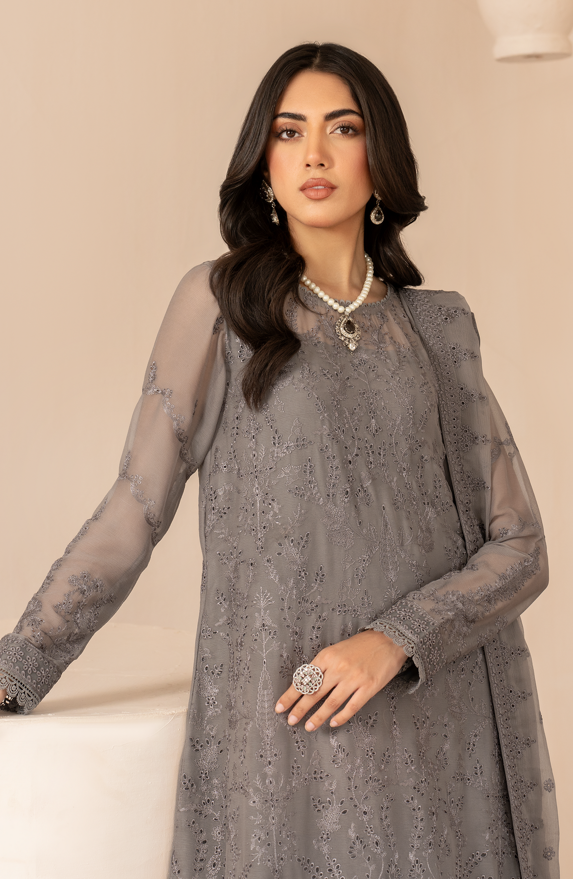 Zarif | Chiffon Edit | ZL 05 AYMAH - House Of Anaya