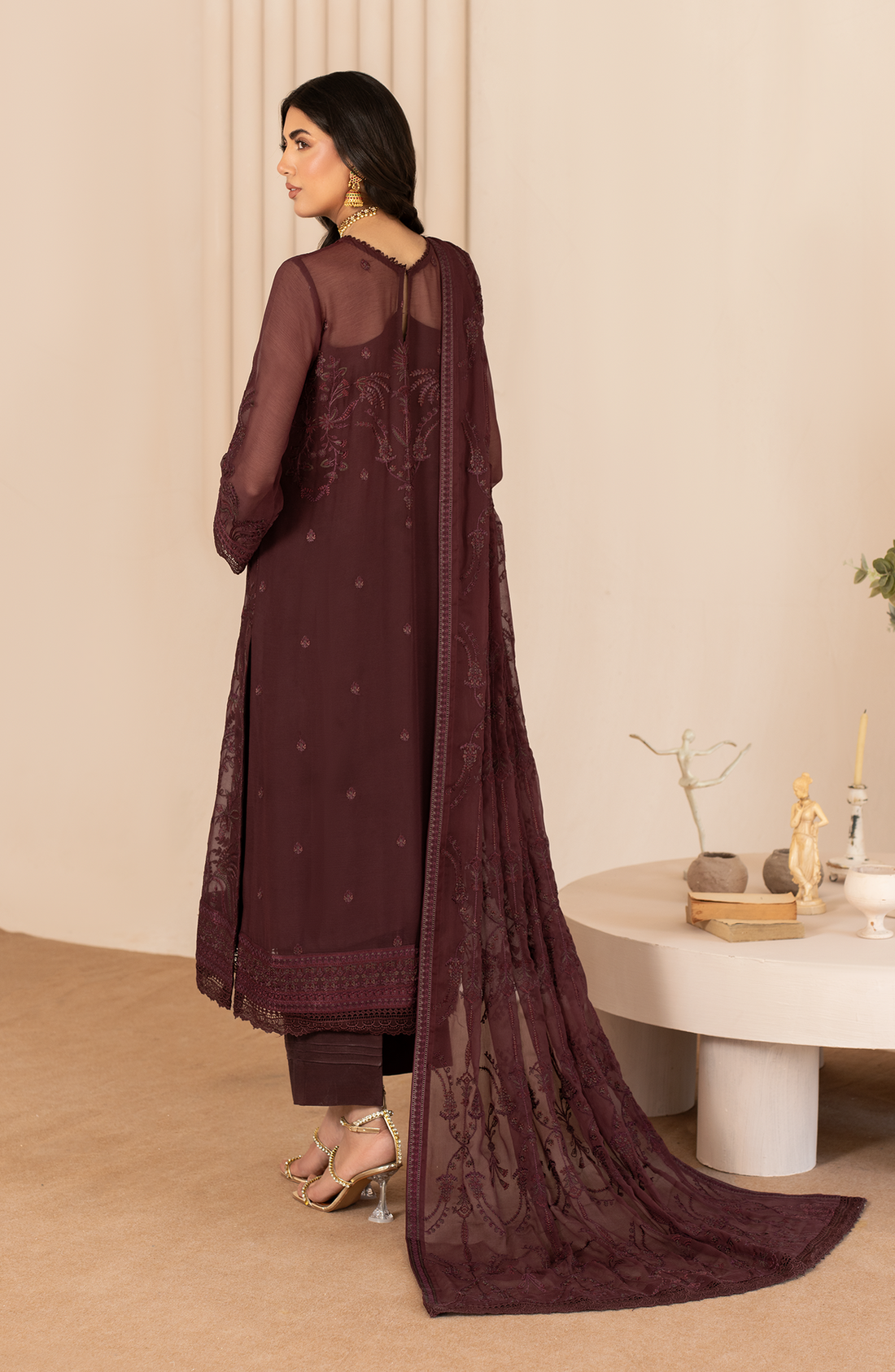 Zarif | Chiffon Edit | ZL 03 HALA - House Of Anaya