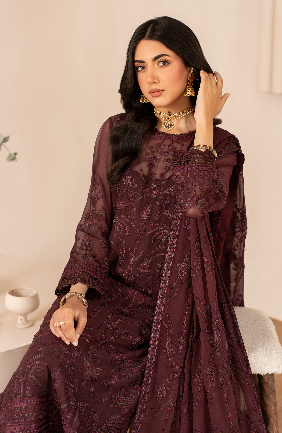 Zarif | Chiffon Edit | ZL 03 HALA - House Of Anaya