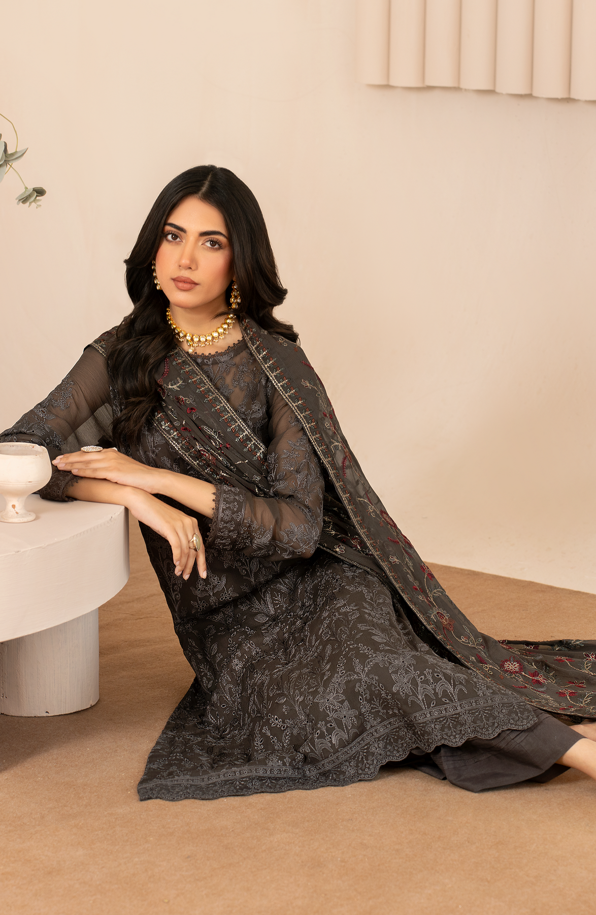 Zarif | Chiffon Edit | ZL 01 FAHIMA - House Of Anaya