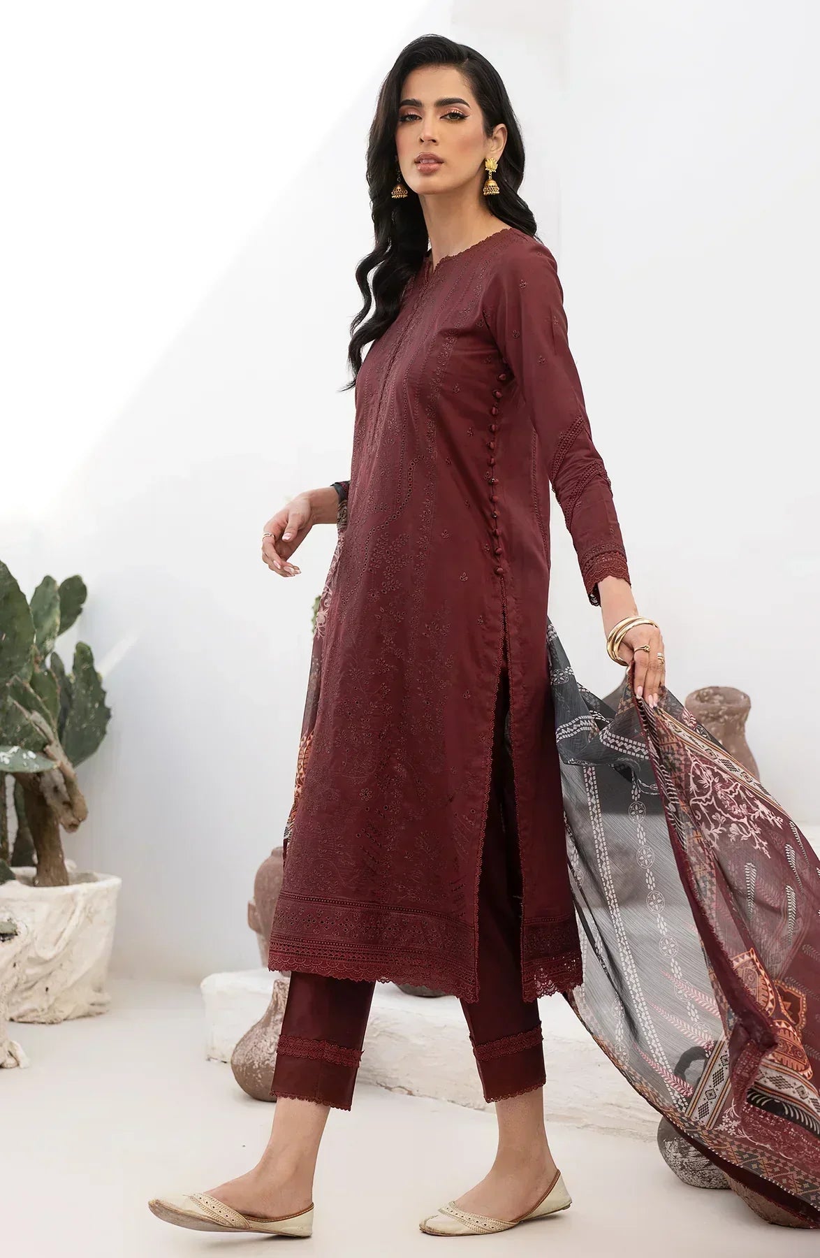 Zarif | Eid Lawn 24| ZL 02 ELVIRA - House Of Anaya