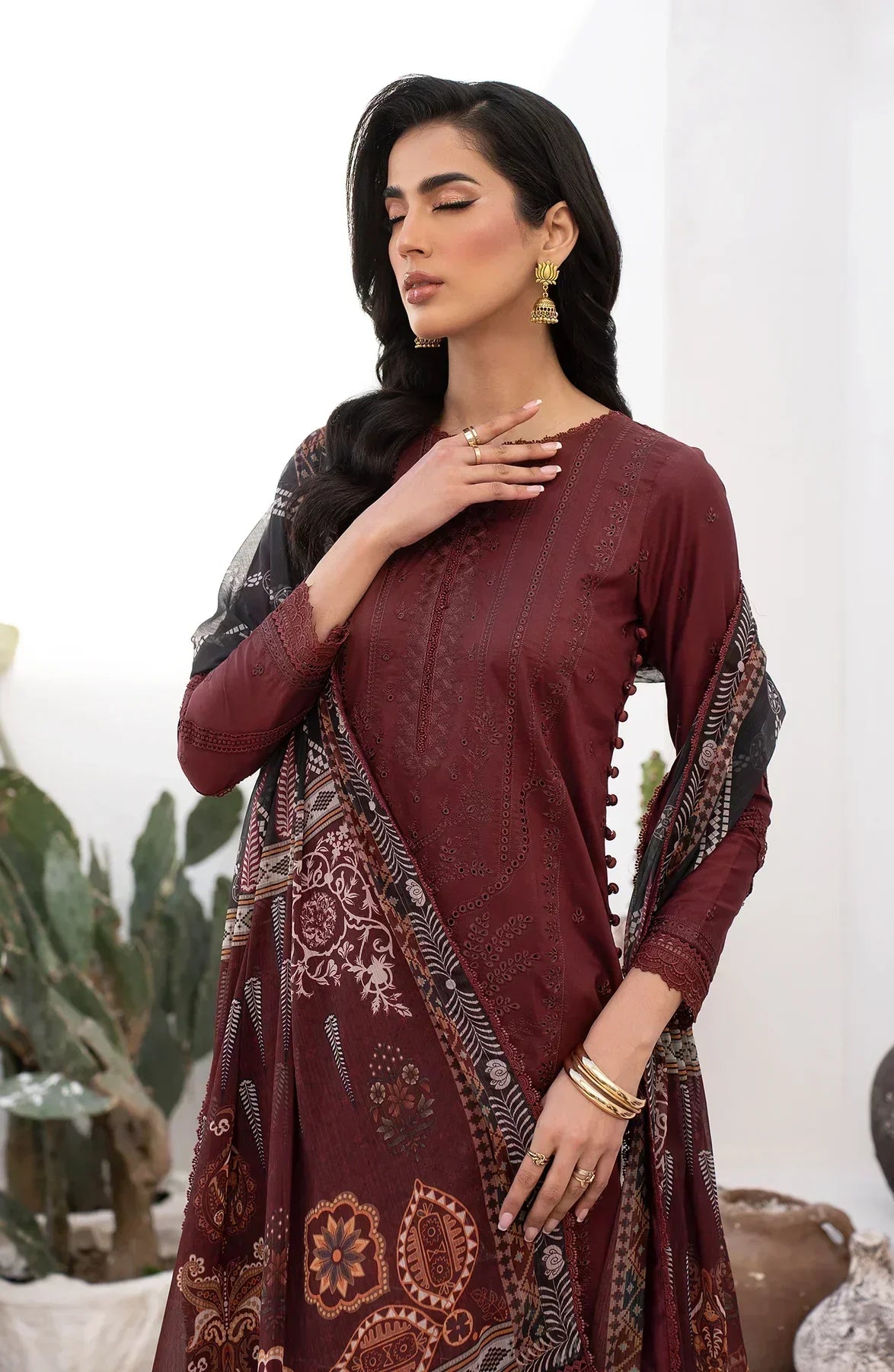 Zarif | Eid Lawn 24| ZL 02 ELVIRA - House Of Anaya