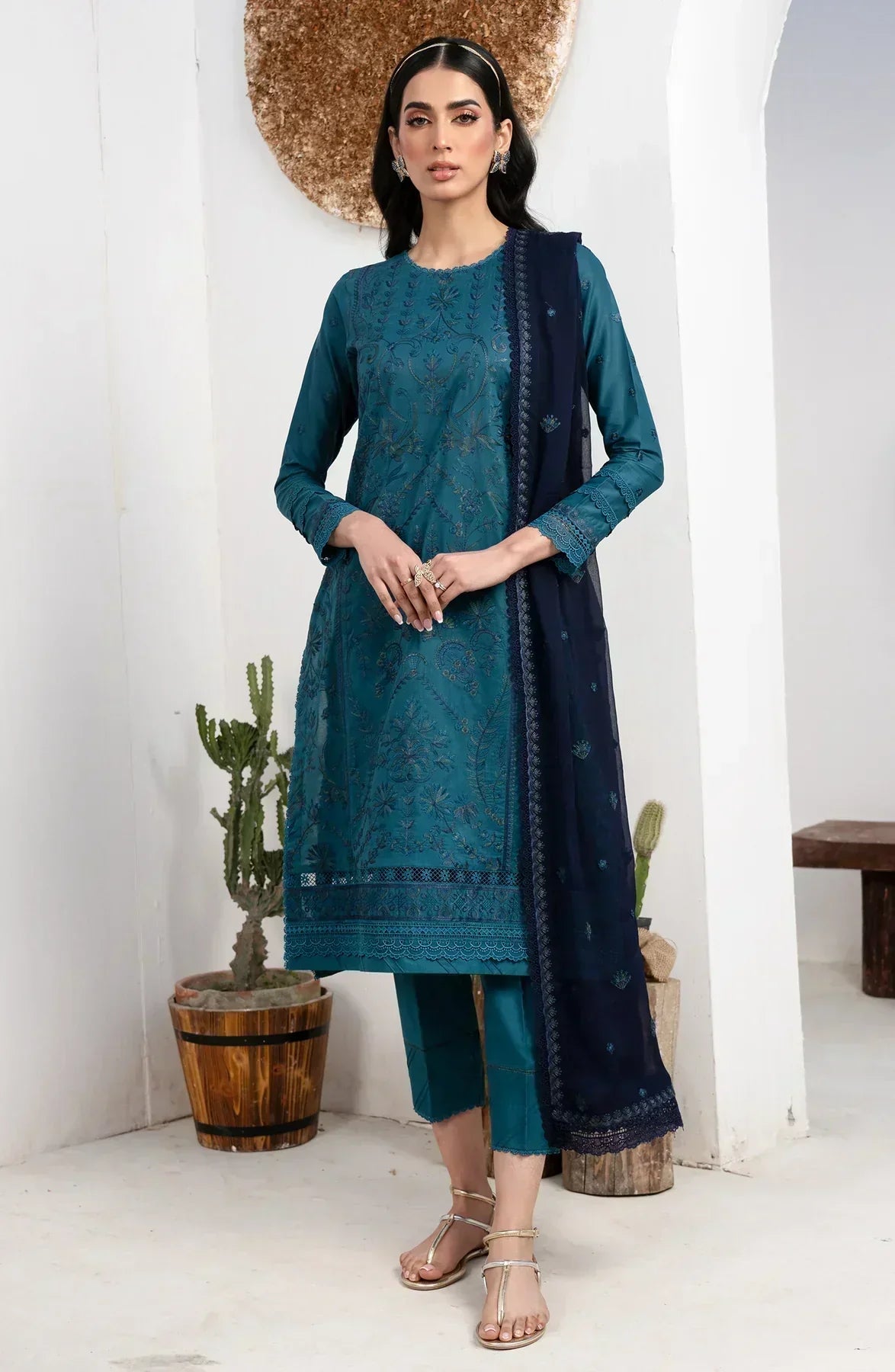 Zarif | Eid Lawn 24| ZL 07 MARINA - House Of Anaya