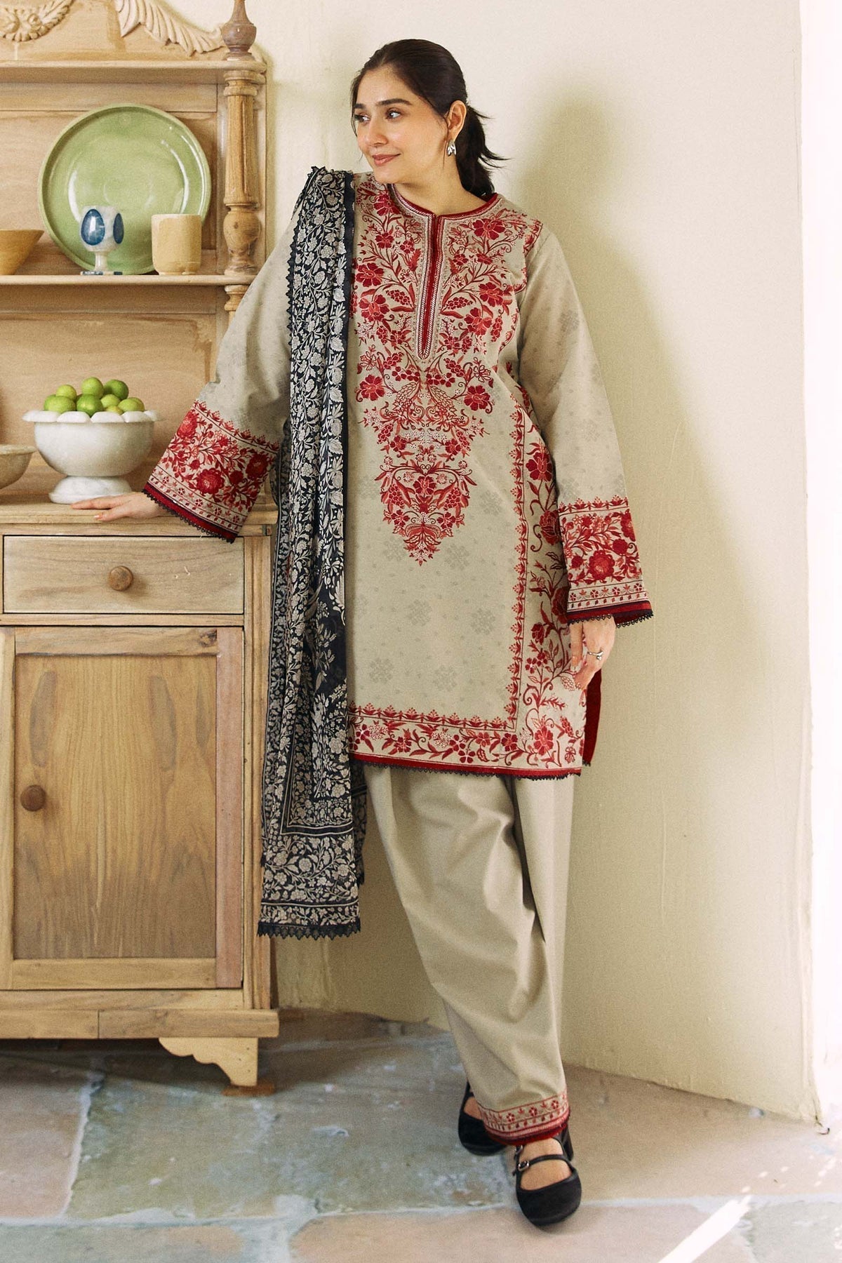 Zara Shahjahan | Coco Lawn Eid Edit 24 | SABAH-D7 - House of Zarish