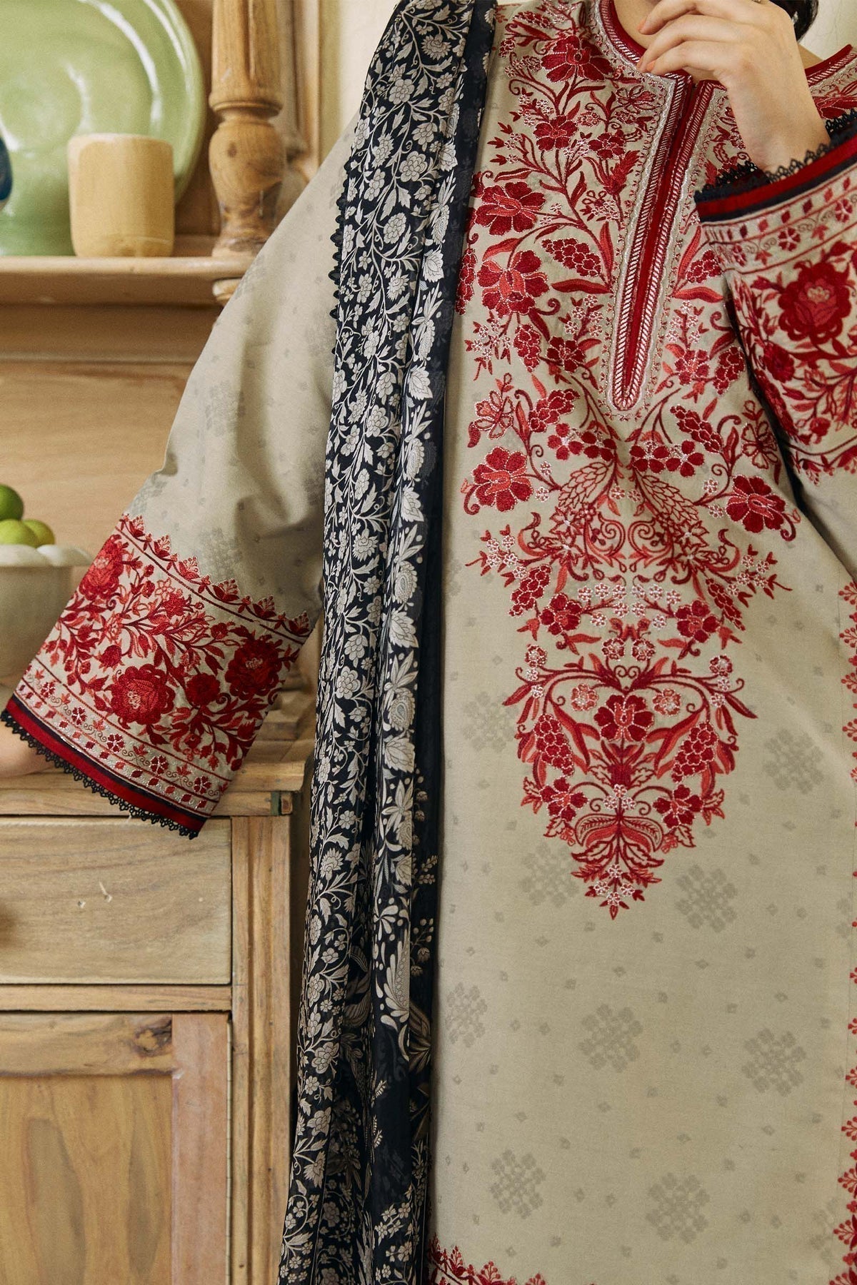 Zara Shahjahan | Coco Lawn Eid Edit 24 | SABAH-D7 - House of Zarish