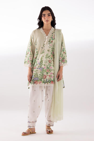 Sana Safinaz | Luxury Pret | Muzlin Lawn Suit SC26MUZ202BP3