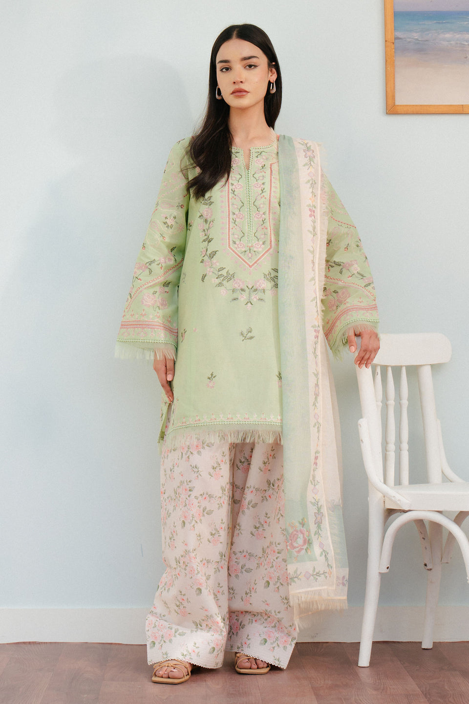 Zara Shahjahan | Coco Lawn 25 | SERENE-2A - House Of Zarish