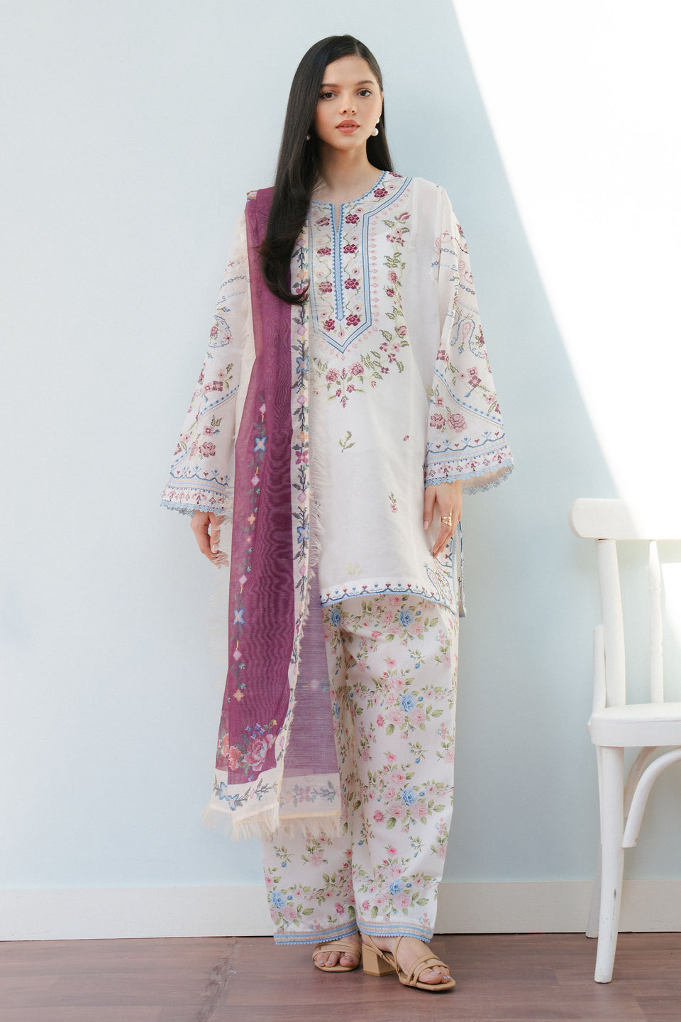 Zara Shahjahan | Coco Lawn 25 | SERENE-2B - House Of Zarish