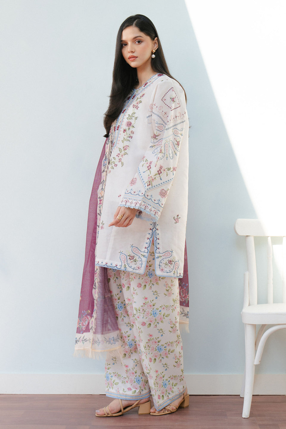 Zara Shahjahan | Coco Lawn 25 | SERENE-2B - House Of Zarish