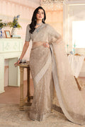 Maria B | Pre Fall Dresses | Embroidered Raw Silk Saree II