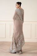 Maria B | Pre Fall Dresses | Embroidered Chiffon Saree FF