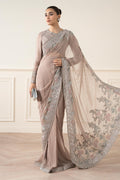 Maria B | Pre Fall Dresses | Embroidered Chiffon Saree FF