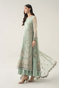 Maria B | Pre Fall Dresses | 3 Piece Embroidered Organza Suit Sea Green