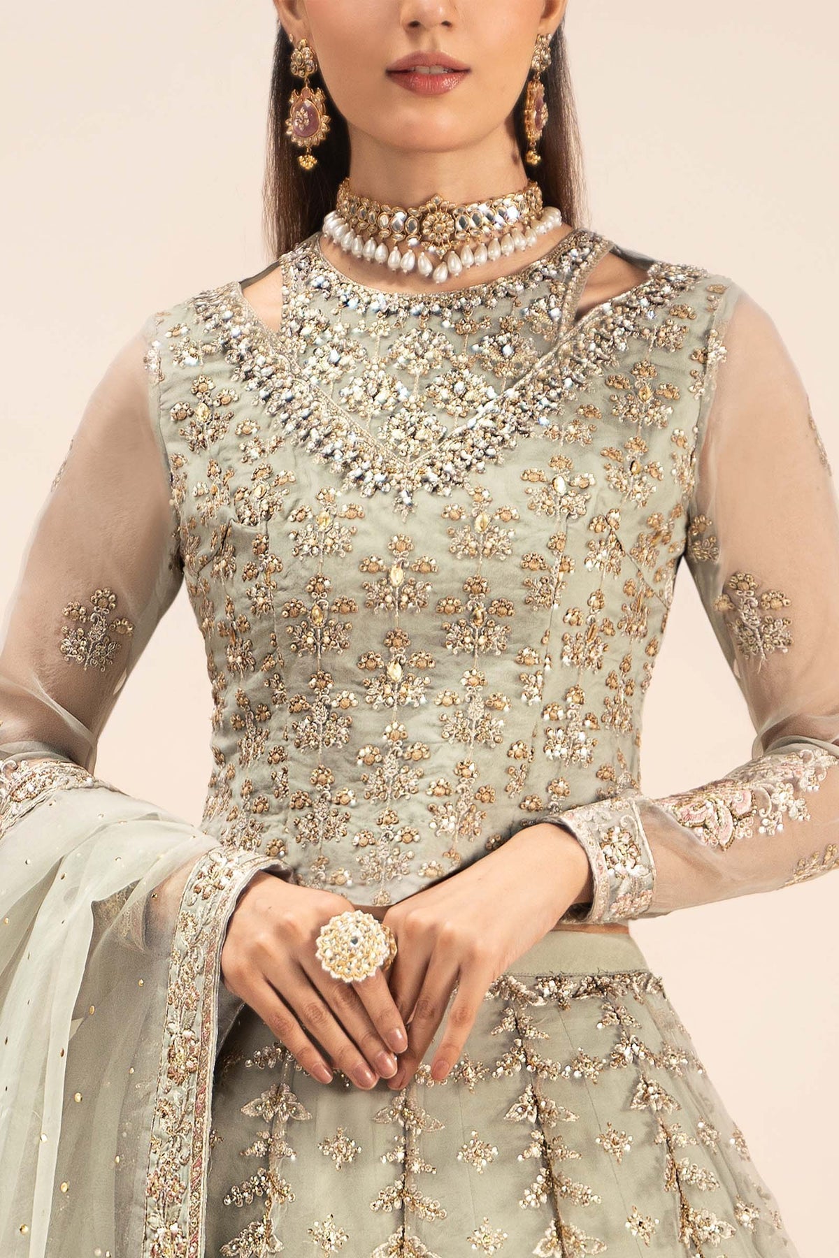 Maria B | Formal Wears | SF-EF25-55 - House of Zarish
