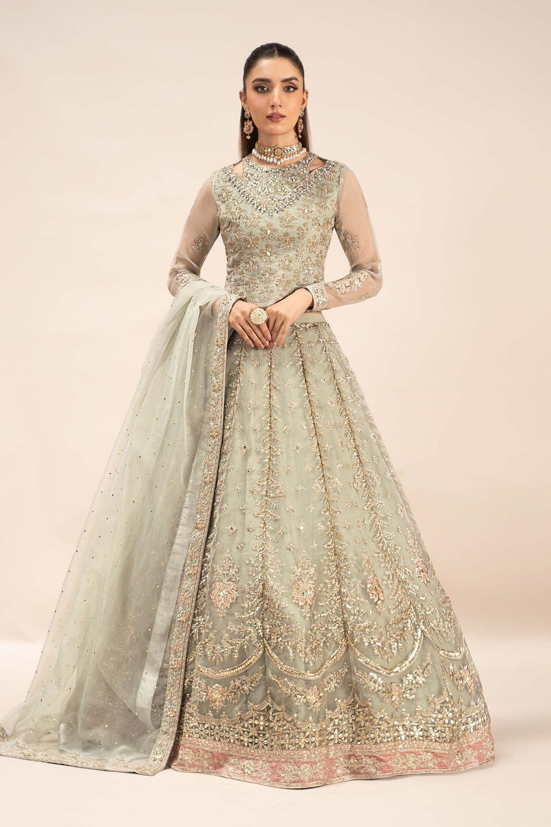 Maria B | Formal Wears | SF-EF25-55 - House Of Anaya