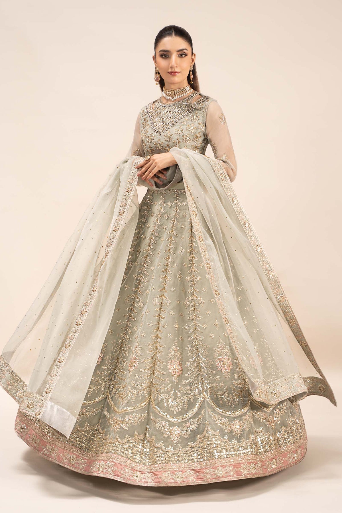 Maria B | Formal Wears | SF-EF25-55 - House of Zarish