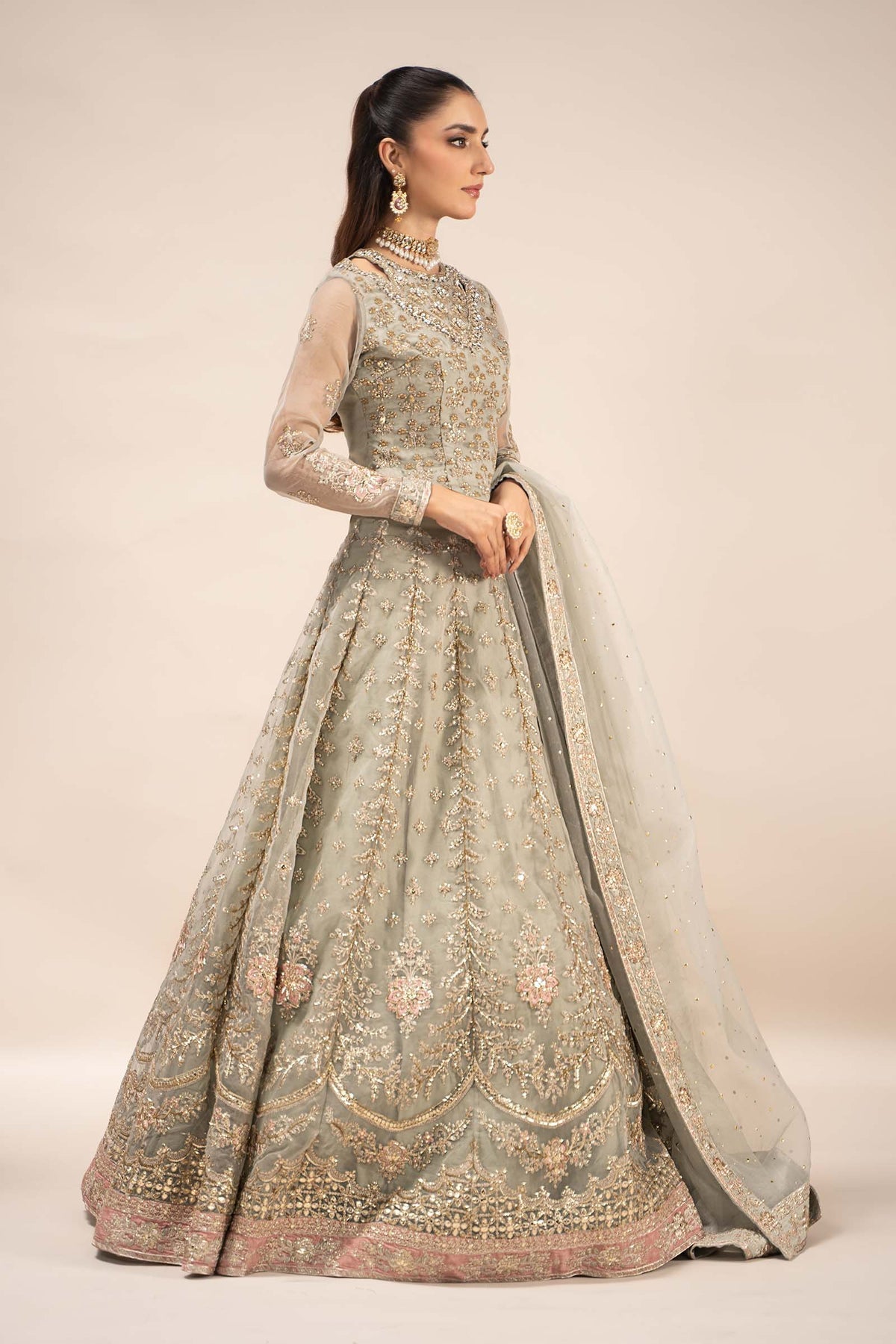 Maria B | Formal Wears | SF-EF25-55 - House Of Anaya