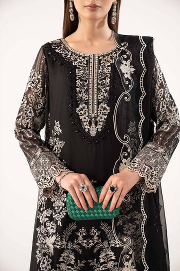 Maria B | Eid Collection 26 | 3 Piece Embroidered Chiffon Suit