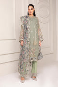 Maria B | Pre Fall Dresses | 3 Piece Embroidered Organza Suit TT