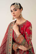 Maria B | Pre Fall 25 | Bamber Raw Silk Suit 14