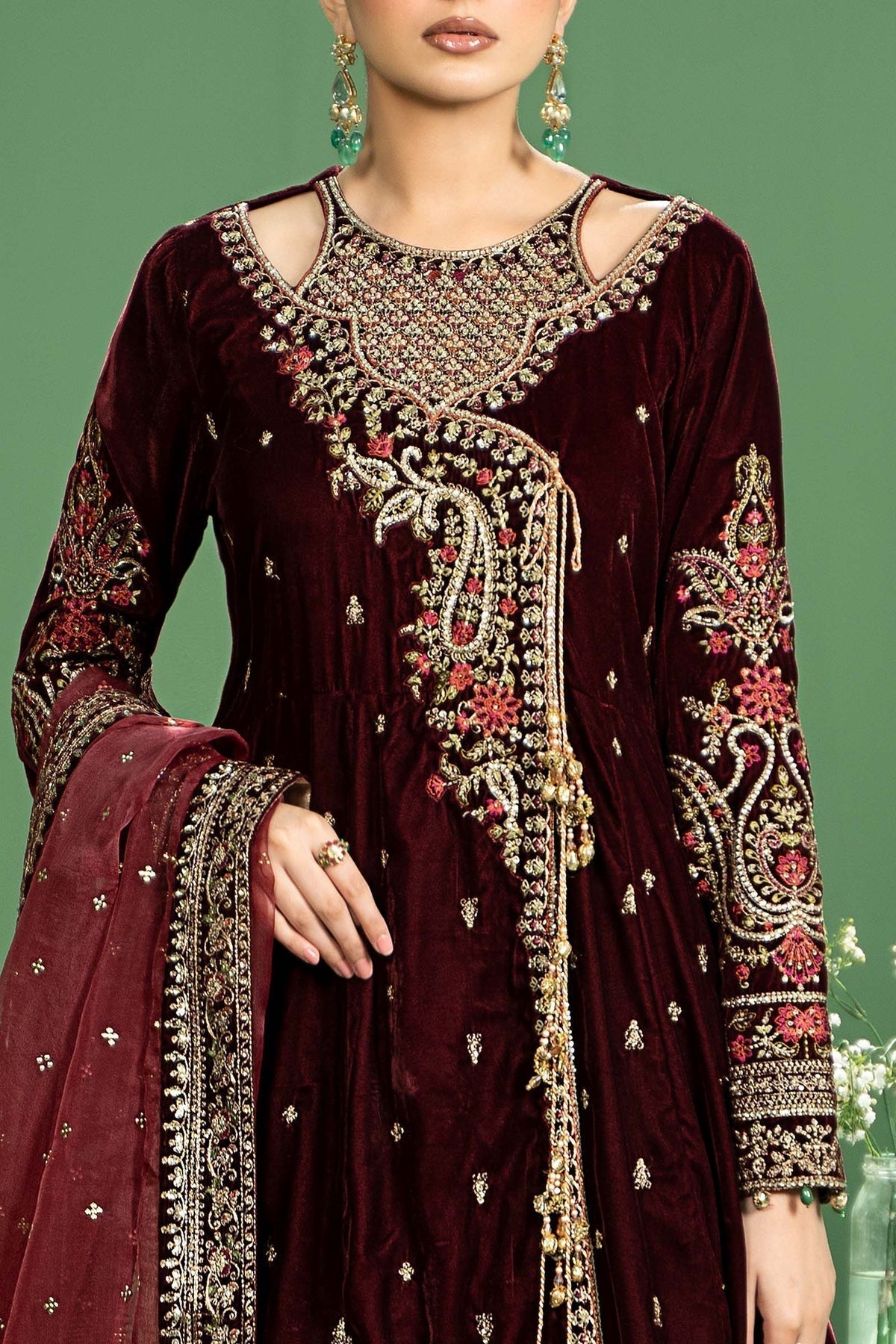 Maria b | Formal Wears | SF-W24-02 - House Of Anaya