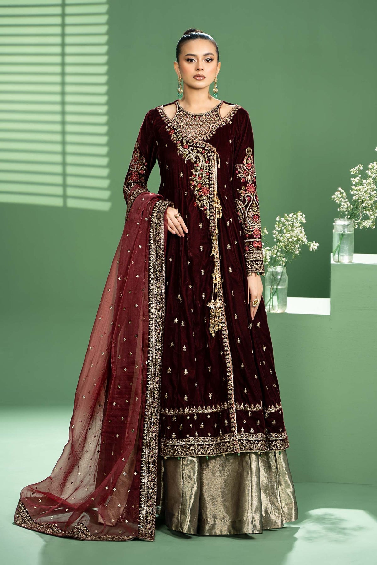 Maria b | Formal Wears | SF-W24-02 - House Of Anaya