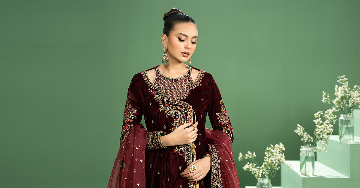 Maria b | Formal Wears | SF-W24-02 - House Of Anaya