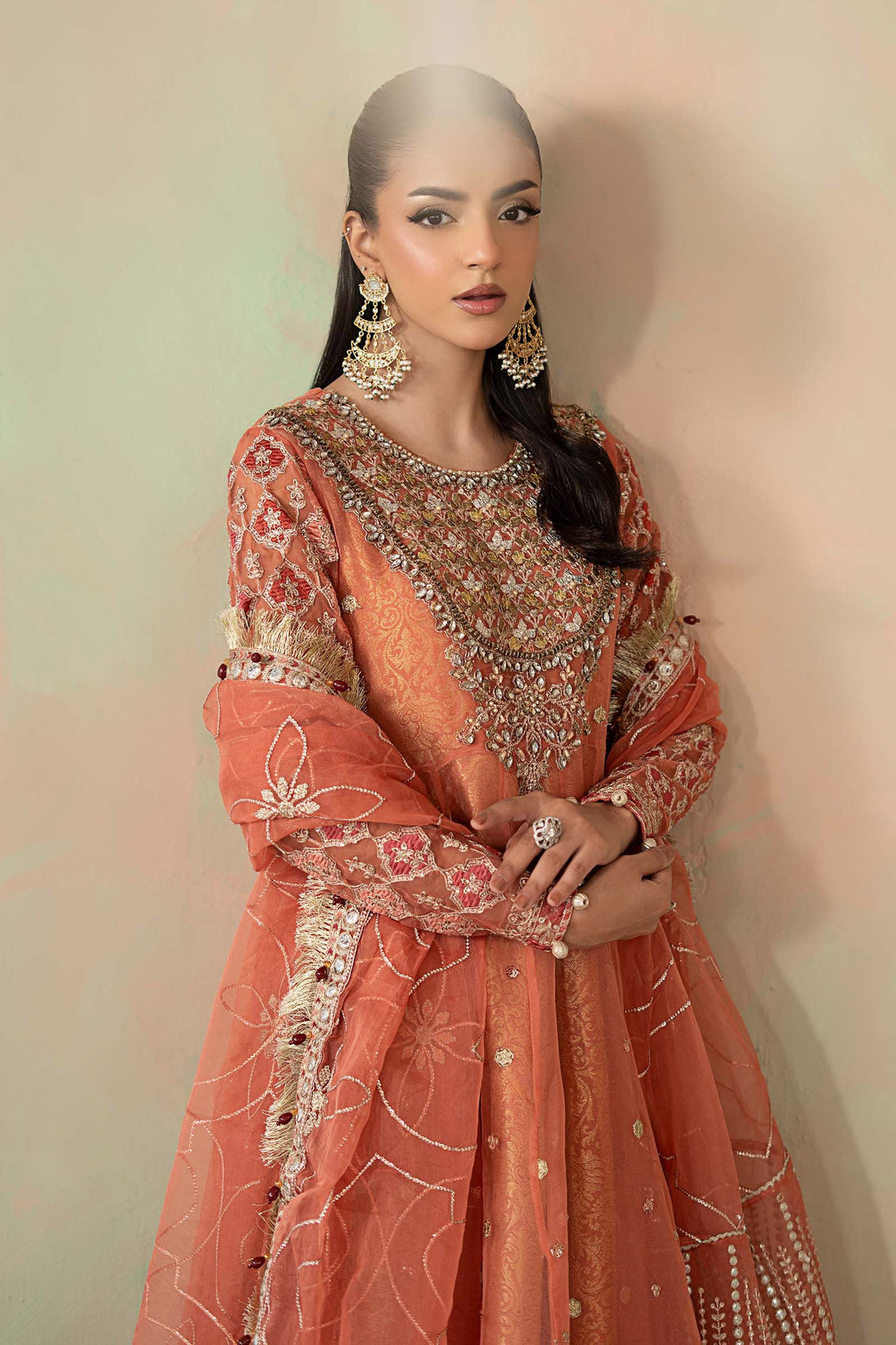 Maria B | Eid Collection 26 | 3 Piece Embroidered Organza Suit