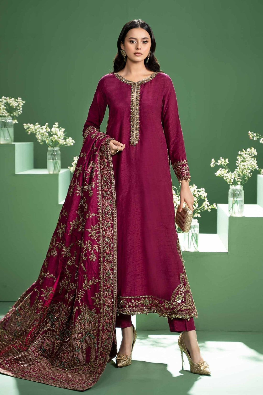 Maria b | Formal Wears | SF-W24-20 - House Of Anaya