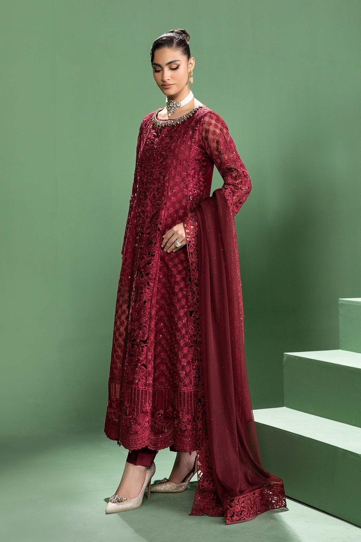 Maria b | Formal Wears | SF-W24-46 - House Of Anaya
