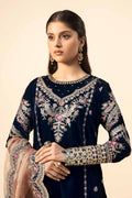 Maria B | Formal Wears | Velvet Suit | SF-W24-80