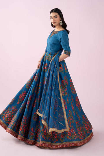 Maria B | Eid Collection 26 | 3 Piece Embroidered Raw Silk Suit