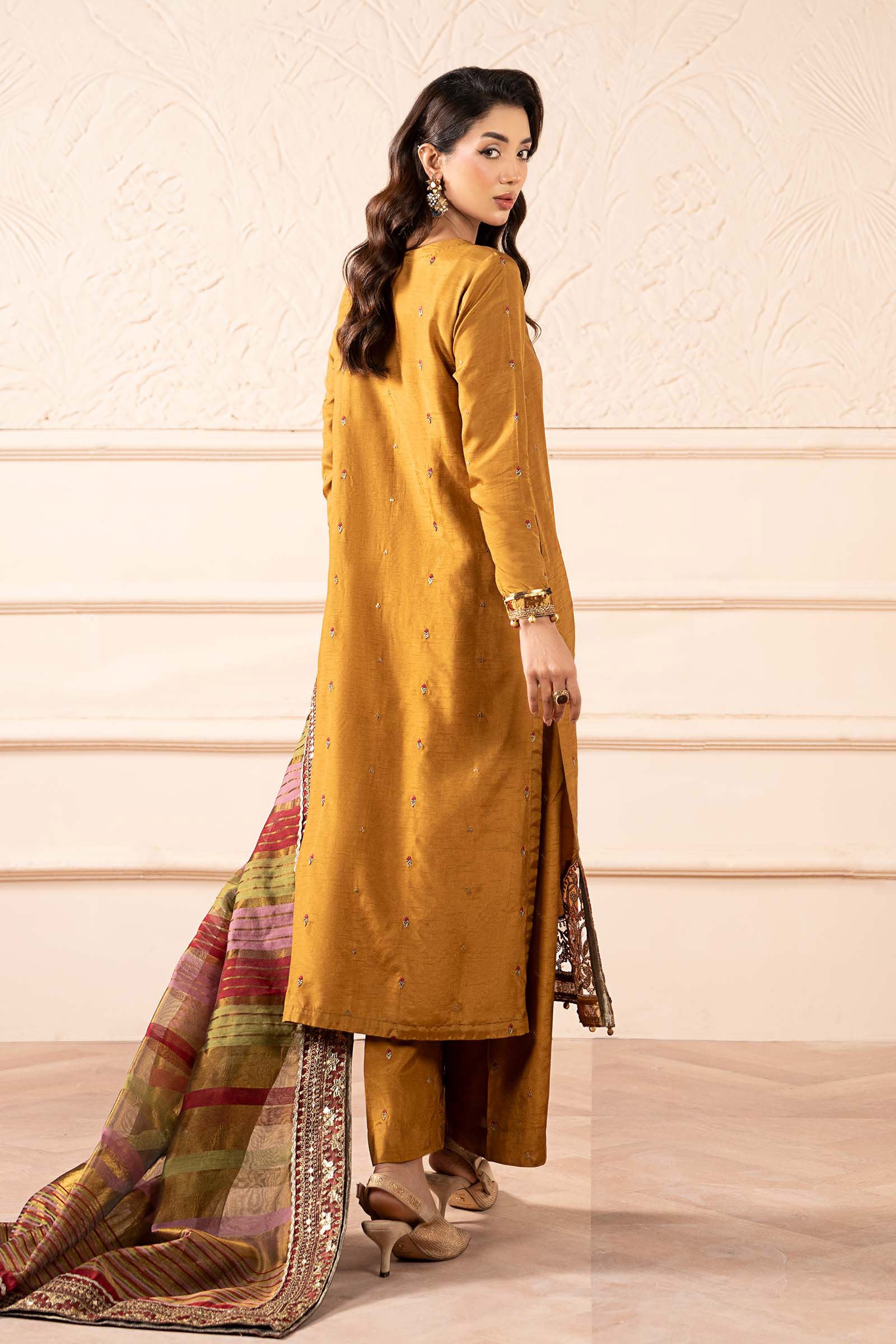 Maria B | Pre Fall 25 | SF-W25-60-Mustard