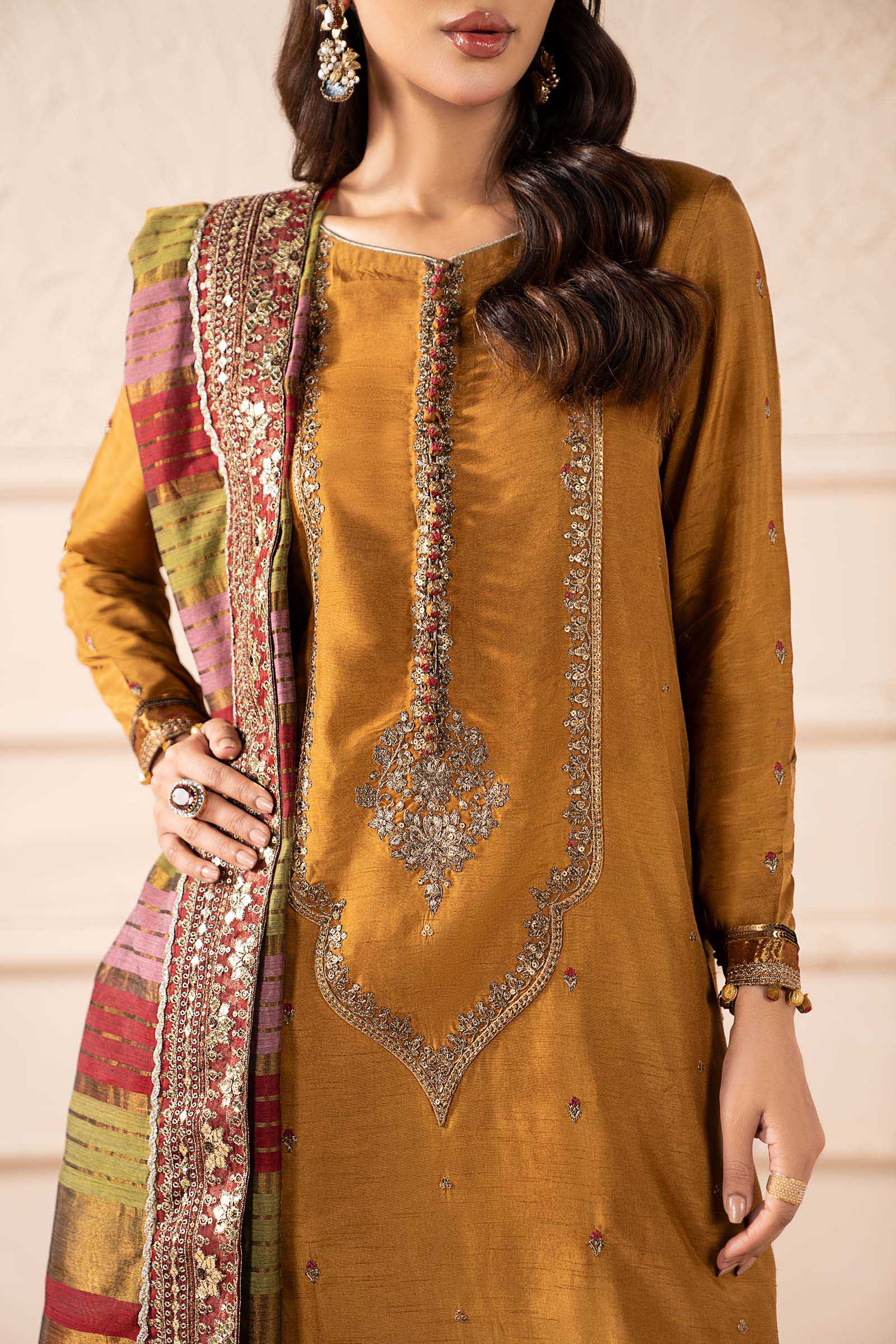 Maria B | Pre Fall 25 | SF-W25-60-Mustard