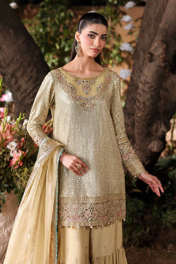 Maria B | Eid Collection 26 | 3 Piece Embroidered Chiffon Suit