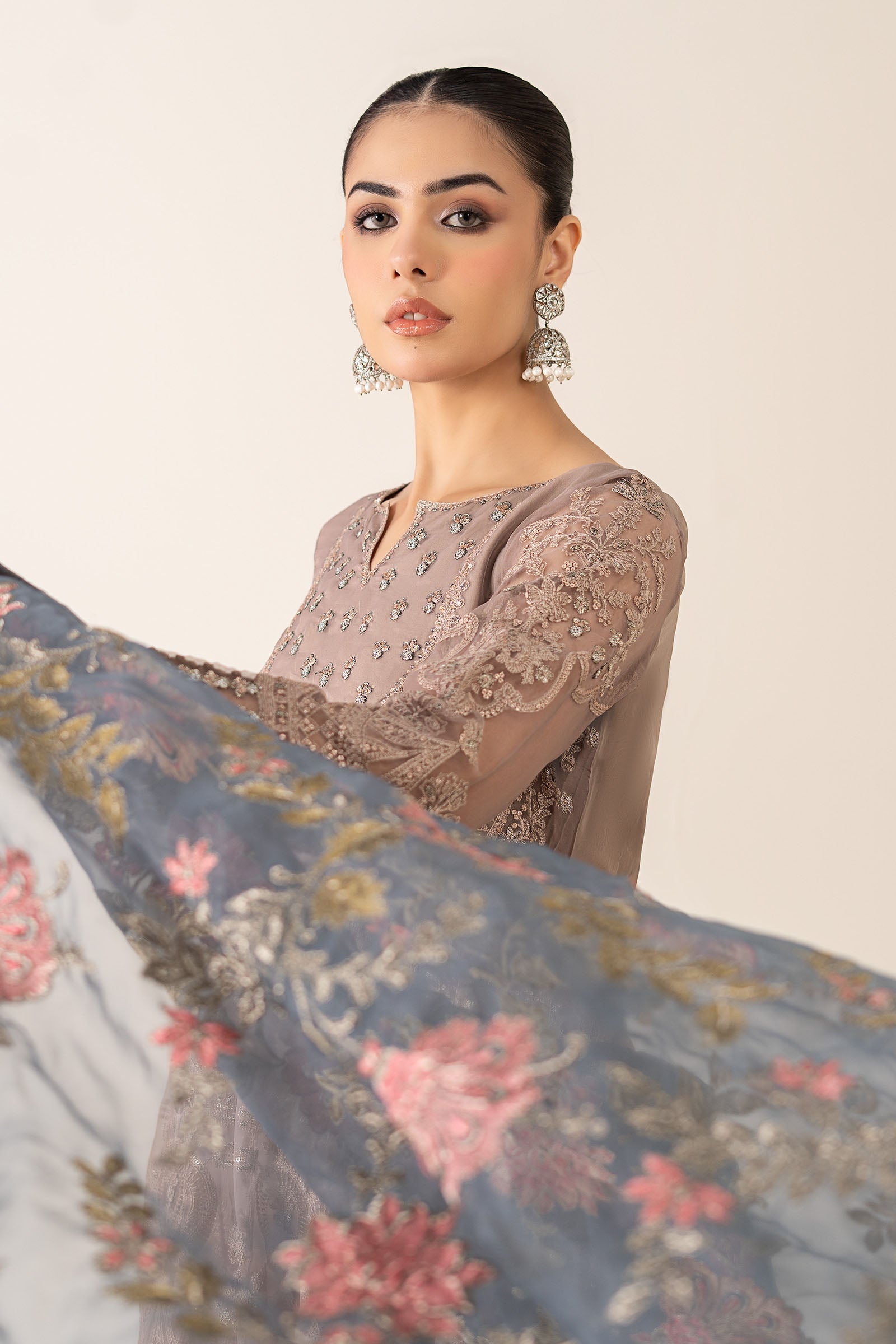 Maria B | Pre Fall 25 | Organza Frock 13