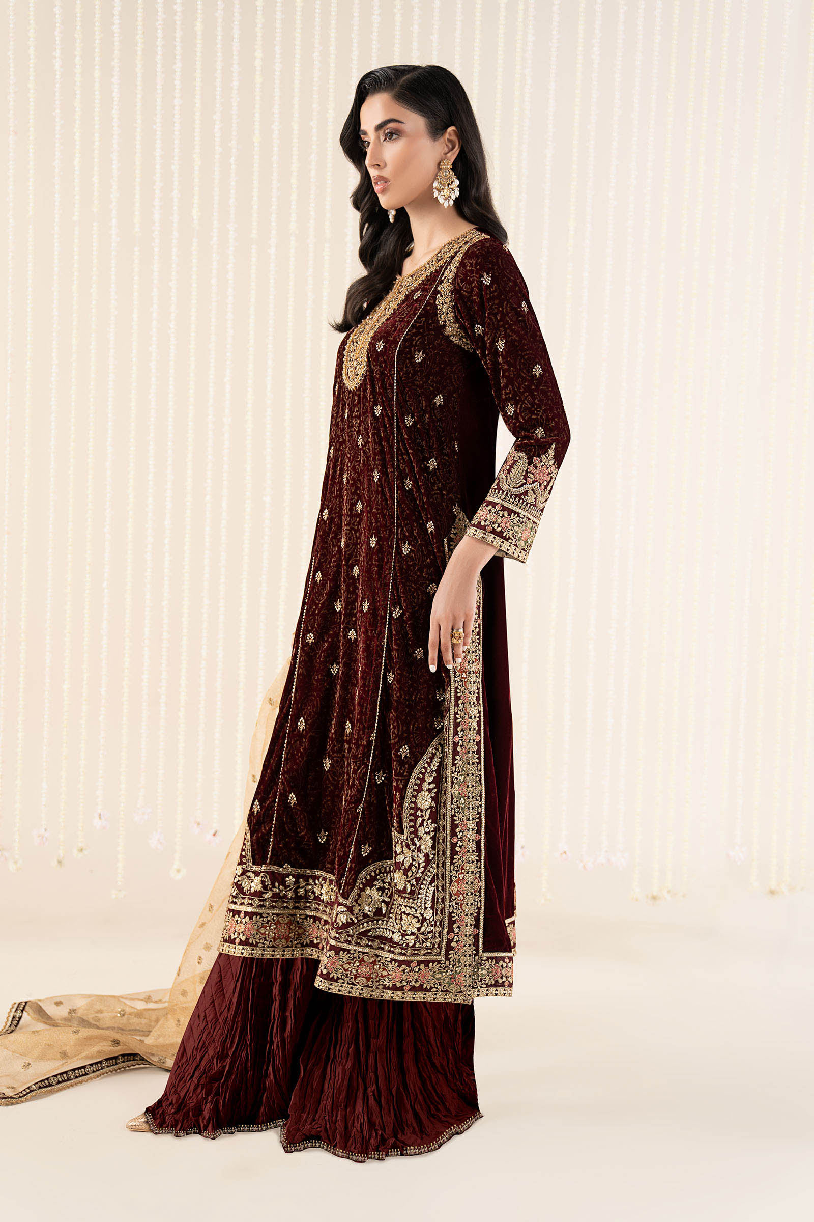 Maria B | Pre Fall 25 | SF-W25-09-Maroon