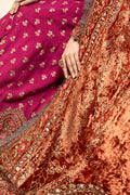 Maria B | Formal Wears | Raw Silk Suit | SF-W24-26-C