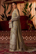 Motifz | Bridal Couture | 0016-MEERAZ EMBROIDERED ORGANZA STITCHED