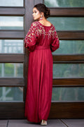 Motifz | Couture Kaftan | 0046-RED-LUSTER