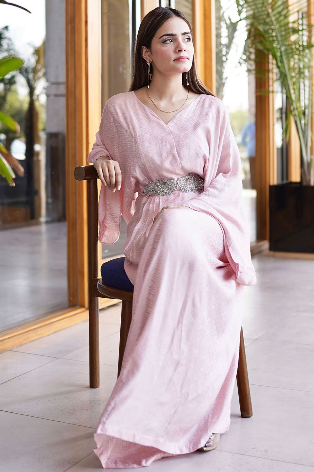 Motifz | Couture Kaftan | 0047-BLUSH-GLAMOUR