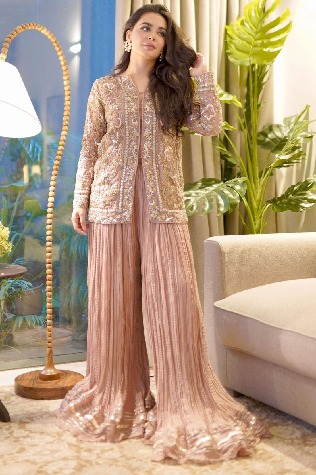 Motifz | Couture Camila | 0054-KEIRA EMBROIDERED ORGANZA STITCHED