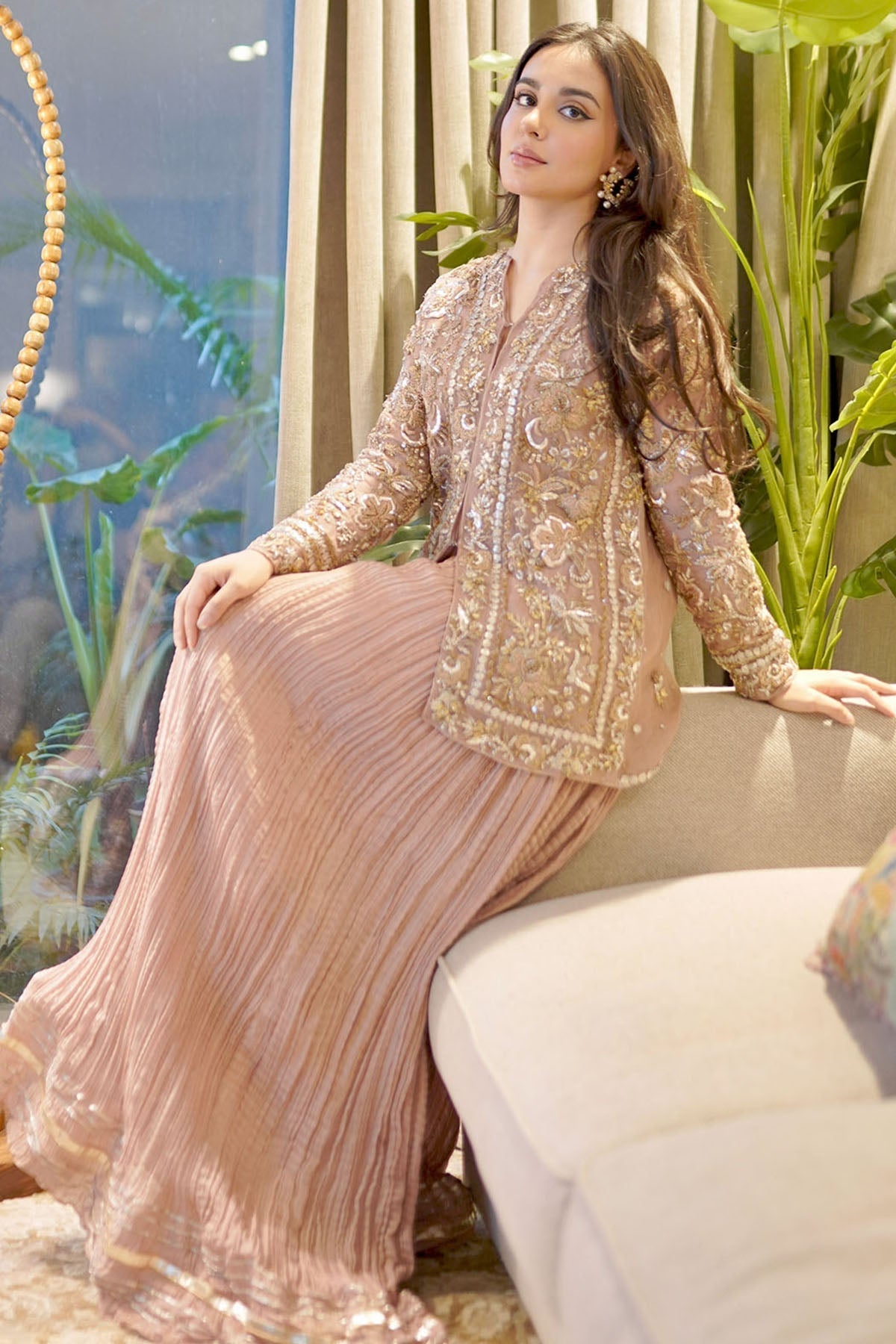 Motifz | Couture Camila | 0054-KEIRA EMBROIDERED ORGANZA STITCHED