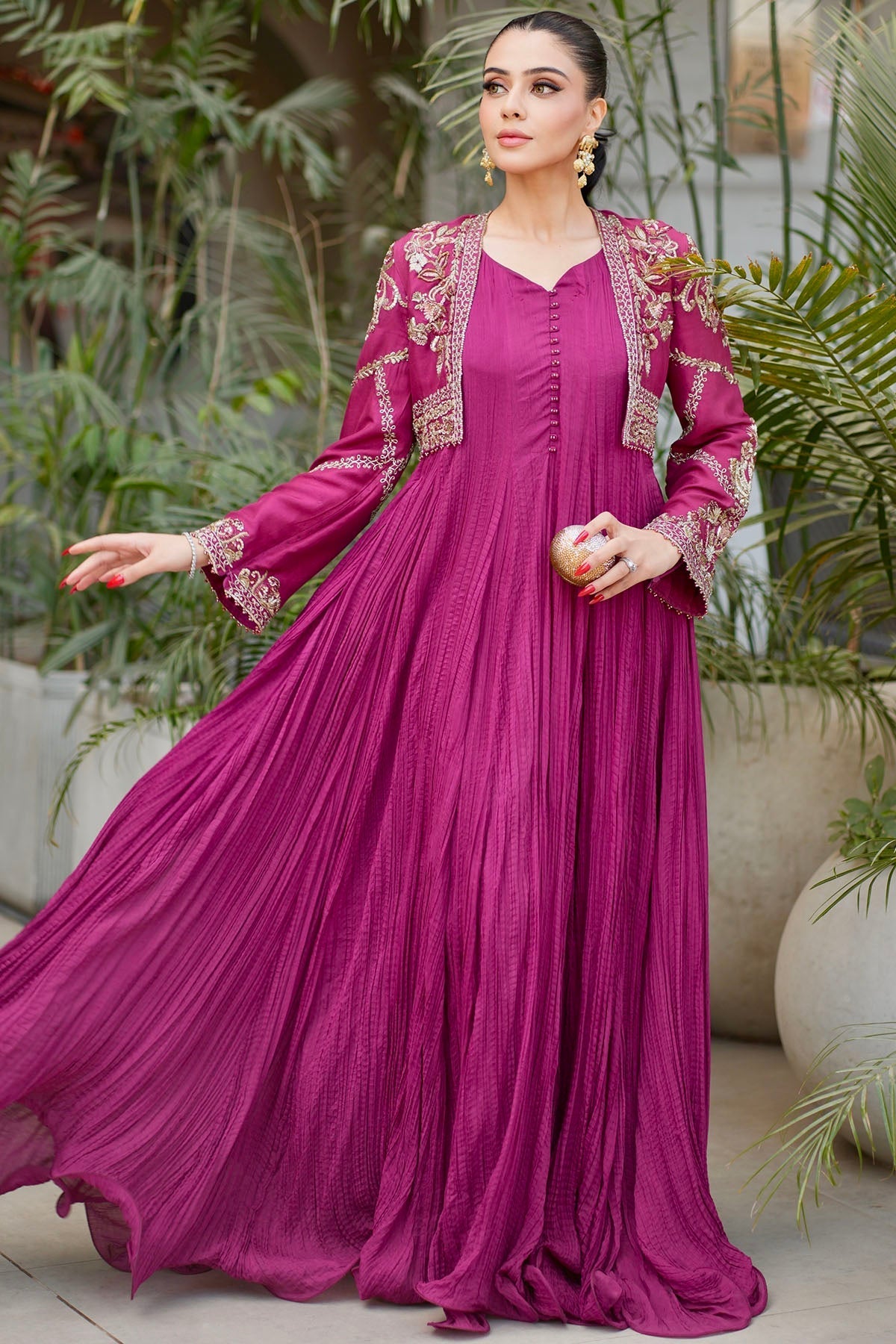 Motifz | Couture Camila | 0056-NAIRA HAND EMBELLISHED RAW SILK STITCHED