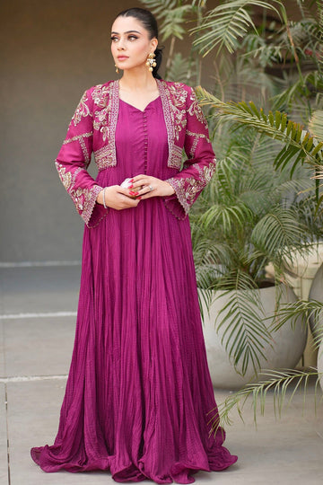 Motifz | Couture Camila | 0056-NAIRA HAND EMBELLISHED RAW SILK STITCHED