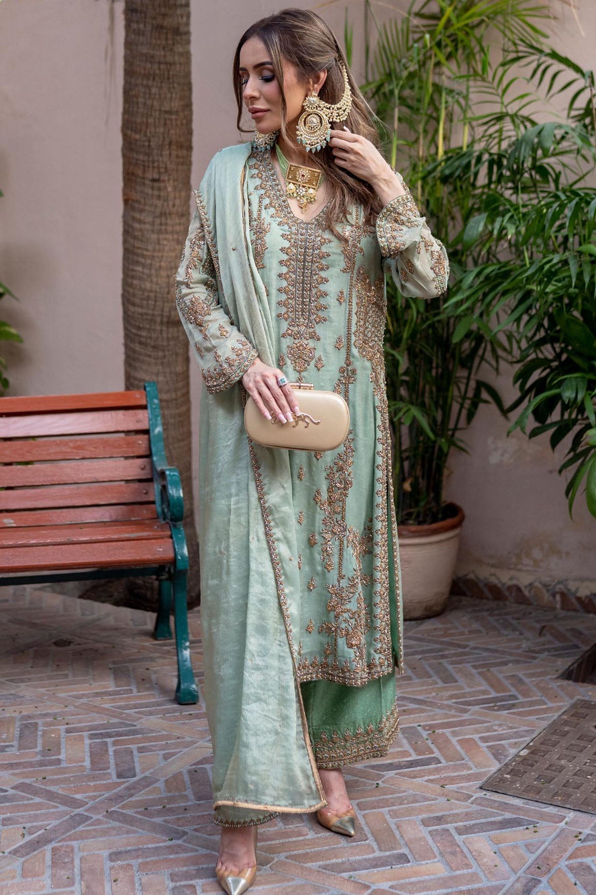Motifz | Couture Camila | 0058-ELYSIAN EMBROIDERED MESSORI STITCHED