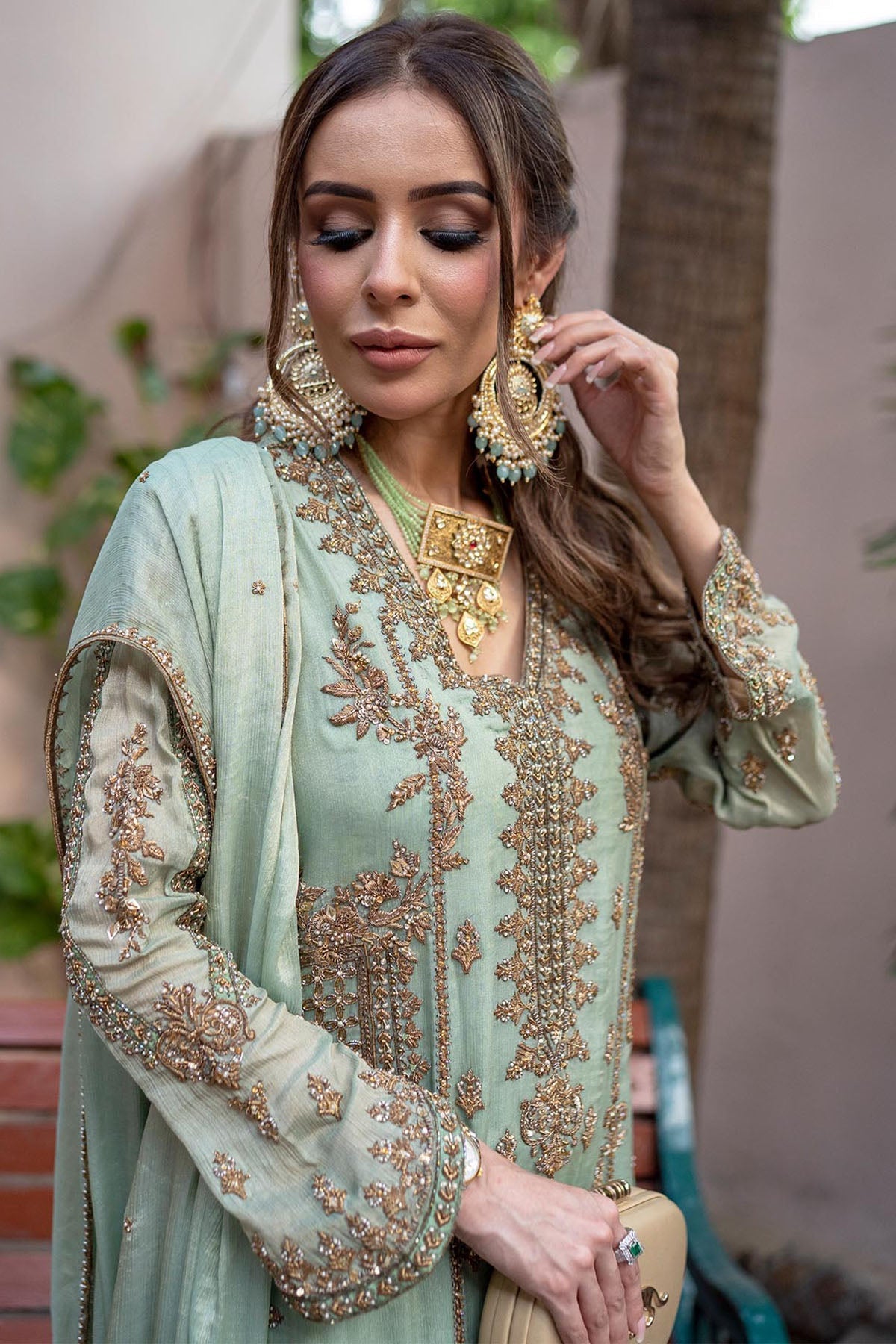 Motifz | Couture Camila | 0058-ELYSIAN EMBROIDERED MESSORI STITCHED